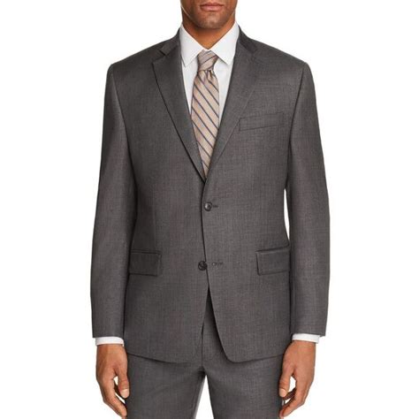 michael kors sharkskin wool suit|Michael Kors wool blend.